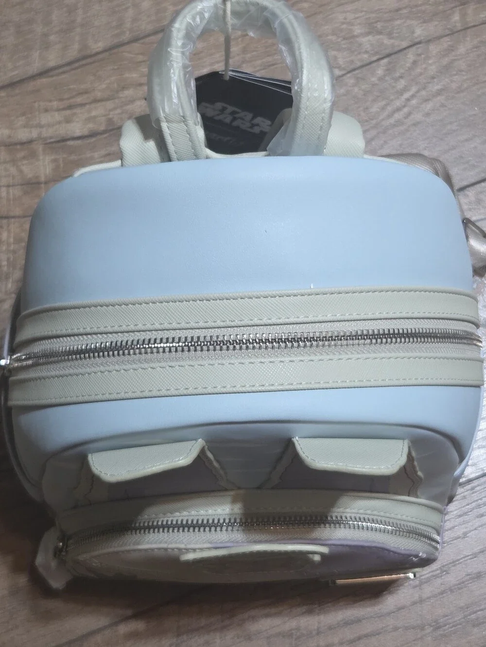 Loungefly the Mandalorian Grogu Stone Glow in the Dark Mini-Backpack